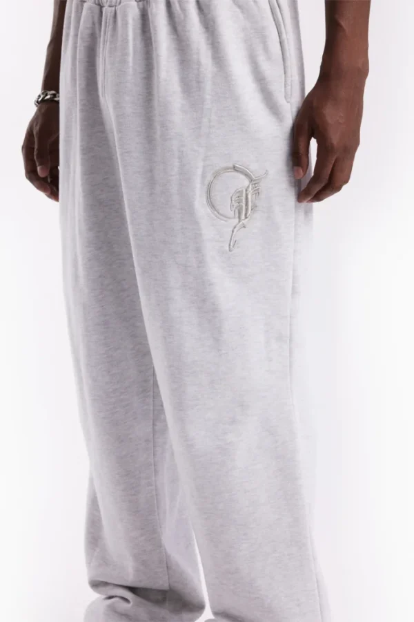 Favela Dart Melange Joggers Hellgrau