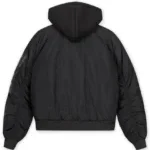 Favela Puffed Bomber Jacke Schwarz