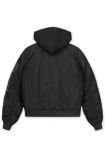 Favela Puffed Bomber Jacke Schwarz