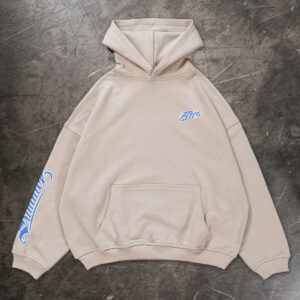 Favela SS23 Taupe Snap Button Hoodie