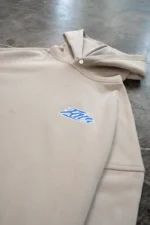 Favela SS23 Taupe Snap Button Hoodie