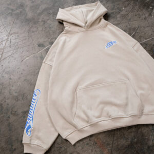 Favela SS23 Taupe Snap Button Hoodie