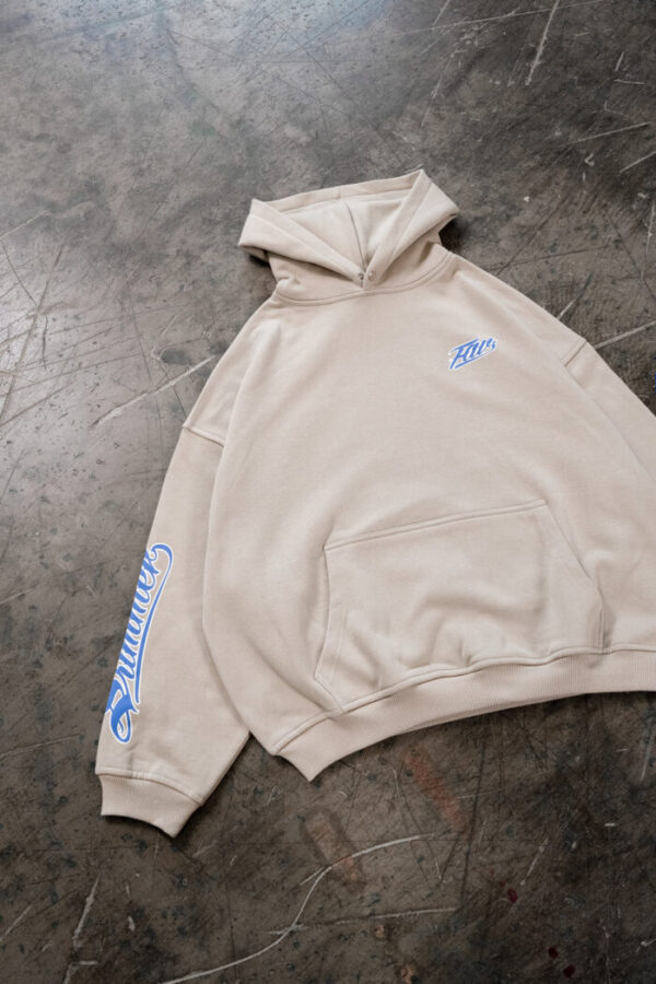 Favela SS23 Taupe Snap Button Hoodie